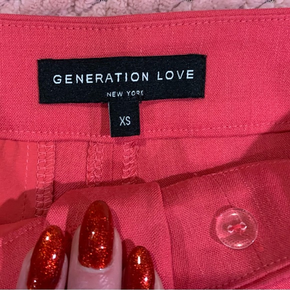 Generation Love “Madison Crepe Blazer, Ultra Pink with matching shorts 🌺🎀🩷 XS - Picture 13 of 13